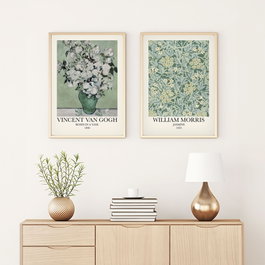 Wallity Huhu271 Cuadro Decorativo de 50 x 35 cm (2 Piezas)